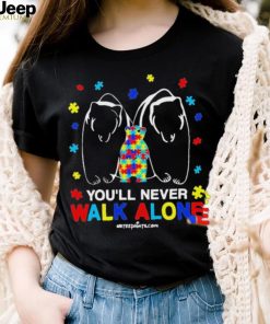 Design Bears You’ll Never Walk Alone Autism Shirt