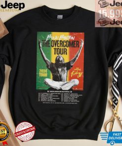 Design Buju Banton Concert 2024 Overcomer Tour Poster Shirt