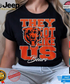 Design Chicago Bears They Not Like Us Bears Shirt