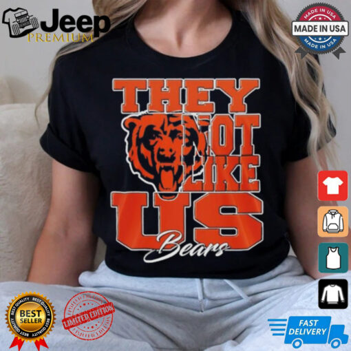 Design Chicago Bears They Not Like Us Bears Shirt