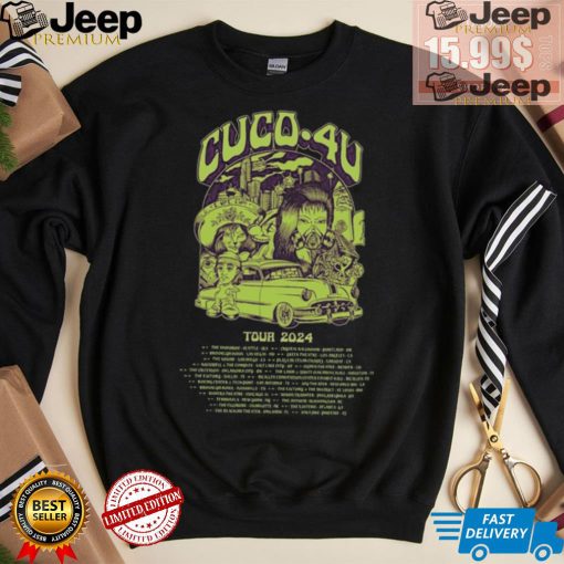 Design Cuco 4U Tour 2024 Poster Shirt