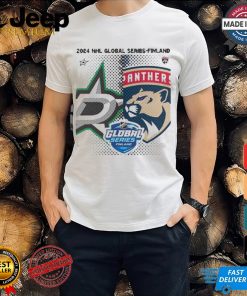 Design Dallas Stars vs. Florida Panthers 2024 NHL Global Series Finland Matchup NHL T shirt