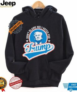 Design DonT Blame Me I Voted For Trump Usa Vintage Retro Shirt