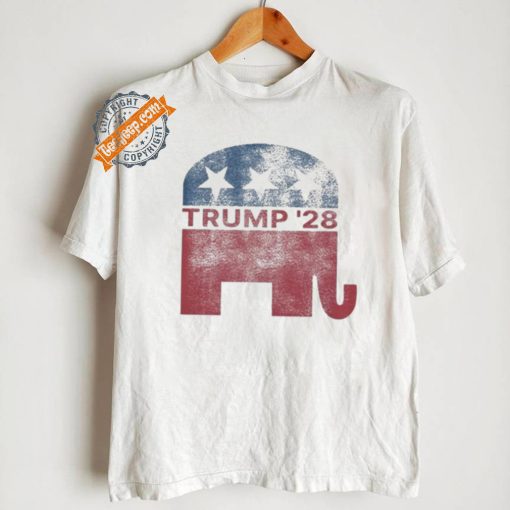 Design Donald Trump 2028 President Pro Trump Vintage Republican Shirt