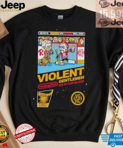 Design Goal 8 Bit Violent Gentlemen Ice In Our Blood Shirt