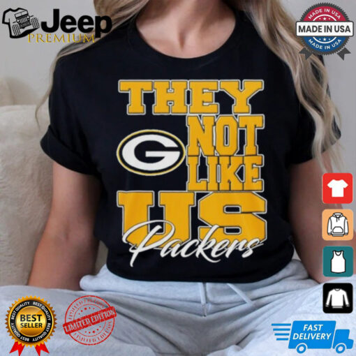 Design Green Bay Packers They Not Like Us Packers Shirt