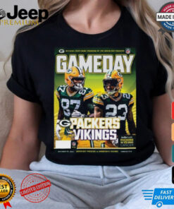 Design Green Bay Packers Vs Minnesota Vikings Official Game Day 2024 Shirt