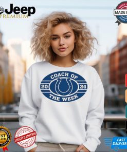 Design Indianapolis Colts 2024 Coach Of The Week shirt