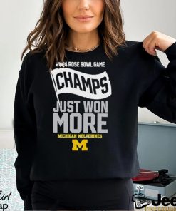 Design Just Won More Michigan Rose Bowl Champs shirt