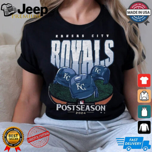 Design Kansas City Royals 2024 Postseason Vintage Helmet shirt