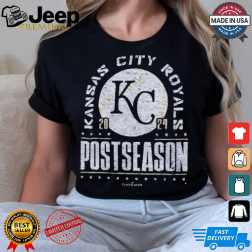 Design Kansas City Royals Blue 2024 Postseason Participant Franklin T shirt