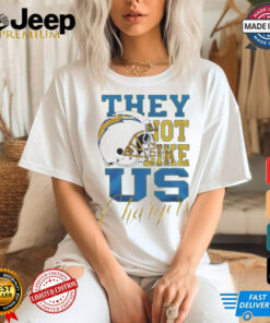 Design Los Angeles Chargers They Not Like Us Chargers Shirt