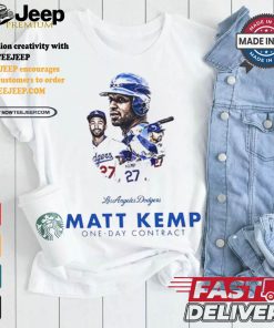 Design Los Angeles Dodgers Matt Kemp One Day Contract Shirt