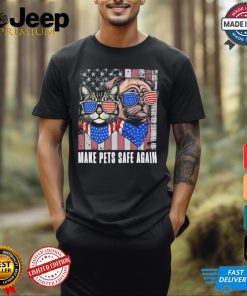 Design Make Pets Safe Again Trump Harris Debate Eating The Dogs Cat T Shirt