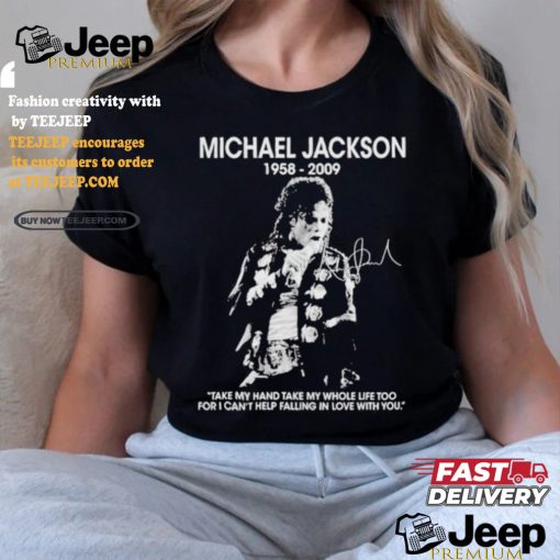 Design Michael Jackson 1958 2009 Thanks For Memories T Shirt