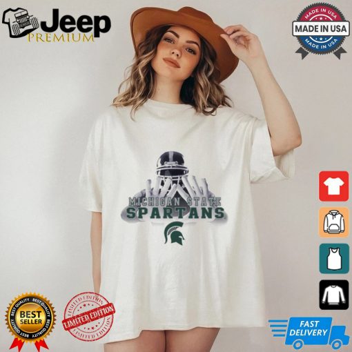 Design Michigan State Spartans Kevin Raglan Sun Shirt