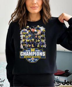 Design Michigan Wolverines 2023 Rose Bowl Champions T Shirt