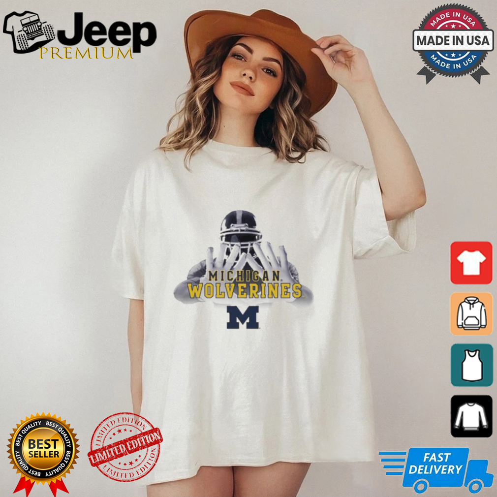 Design Michigan Wolverines Kevin Raglan Sun Shirt