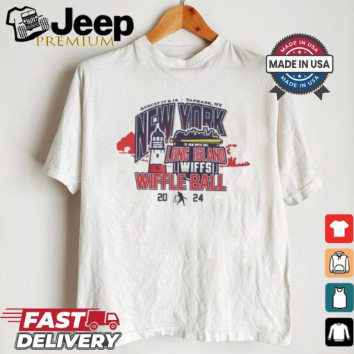 Design New York 2024 Long Island Wiffs Ball Tourney shirt