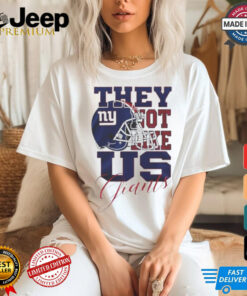 Design New York Giants They Not Like Us Giants Shirt