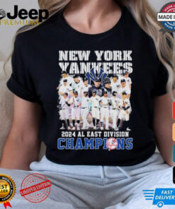 Design New York Yankees The Bronx 2024 AL East Division Champions Shirt