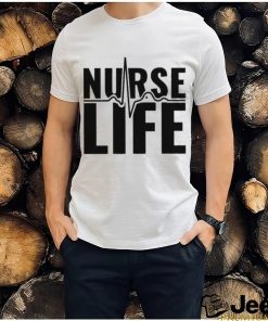 Design Nurse Life Ekg Heartbeat T shirt