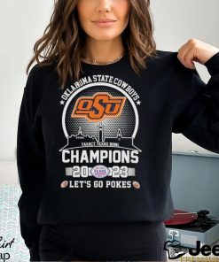 Design Oklahoma State Cowboys Taxact Texas Bowl 2023 Champpions T Shirt