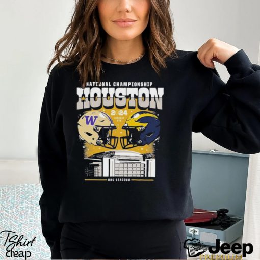 Design Playoff 2024 National Championship Game Head to Head Stadium Shirt