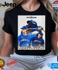 Design Postseason Clinch 2024 Kansas City Royals Shirt