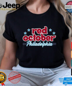 Design Red October Philadelphia Baseball 2024 Shirt