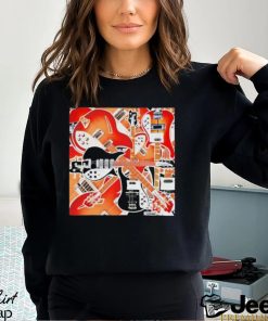 Design Rickenbacker Electric Guitar Art Collage 325 330 360 4001 Series T shirt