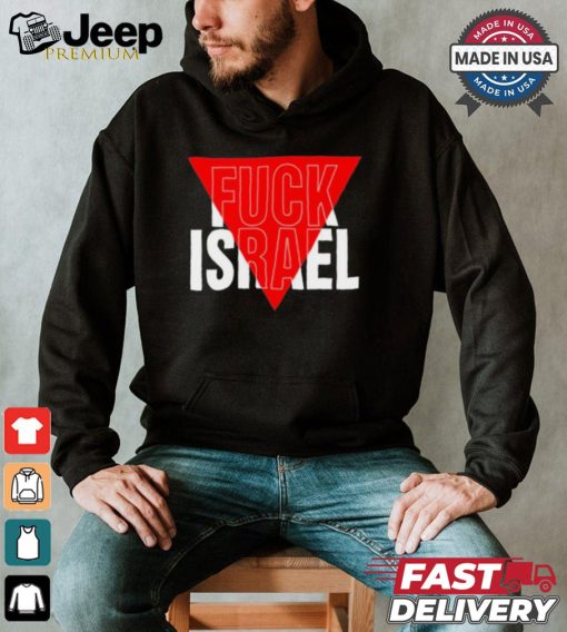 Design Ryan Dawson Fuck Israel Red Triangle Shirt