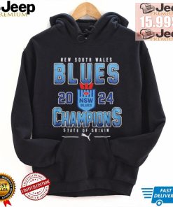 Design State Of Origin New South Wales Blues Champions 2024 T Shirt