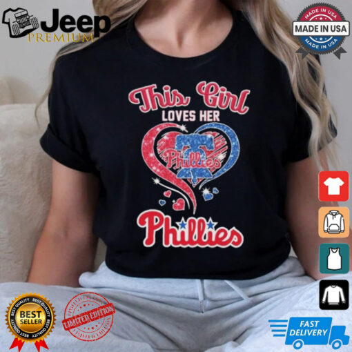 Design This Girl Love Her Philadelphia Phillies Diamonds 2024 Shirt