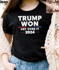 Design Trump Won Get Over It Patriotic Protrump Antibiden Funny T Shirt