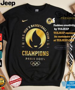 Design USA Team Men’s Basketball Olympic Paris 2024 Gold Medal Shirt