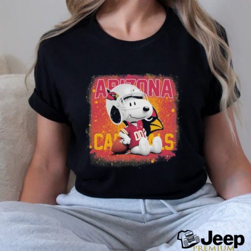 Design arizona Cardinals Mix Snoopy T Shirt