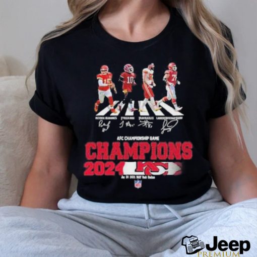 Design congratulations Kansas city Chiefs is champions of AFC championship game season 2023 2024 shirt