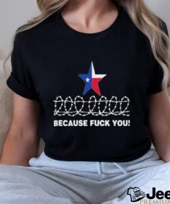 Design evil TeXan Mrs Evil Because Fuck You Texas Shirt