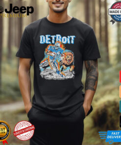 Designs Detroit Lions Let’s Go Lions Halloween Gang T Shirt