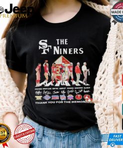 Designs San Francisco 49ers The Niners 80 Years Of The Victory T Shirt