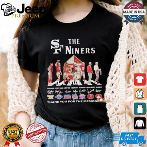 Designs San Francisco 49ers The Niners 80 Years Of The Victory T Shirt