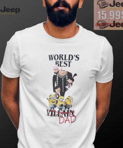 Despicable Me with Minions world’s best dad shirt