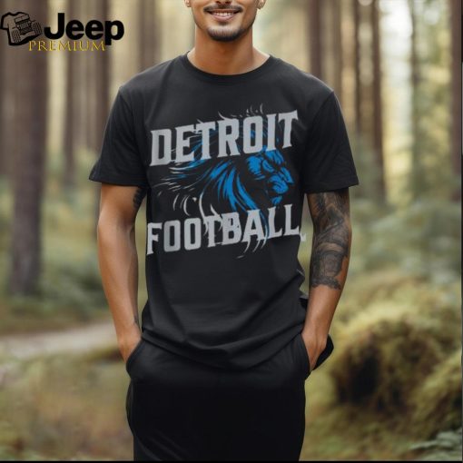 Detroit 313 Lion   Detroit Lions T Shirt