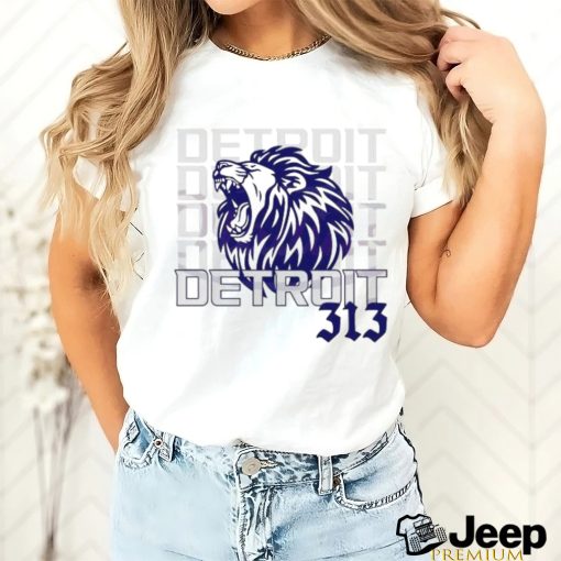 Detroit 313 Lions Football Team 2024 shirt