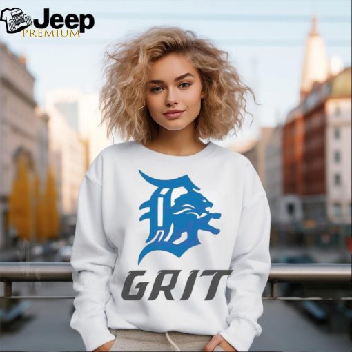 Detroit Football Grit Logo 2024 shirt