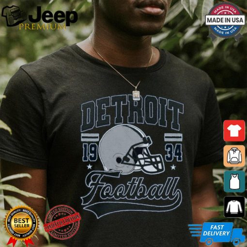 Detroit Football Vintage Unisex Retro Style Shirt