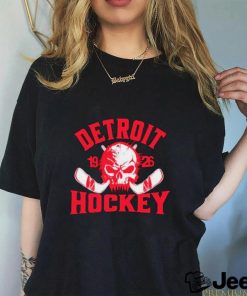 Detroit Hockey Skull NHL Team classic shirt