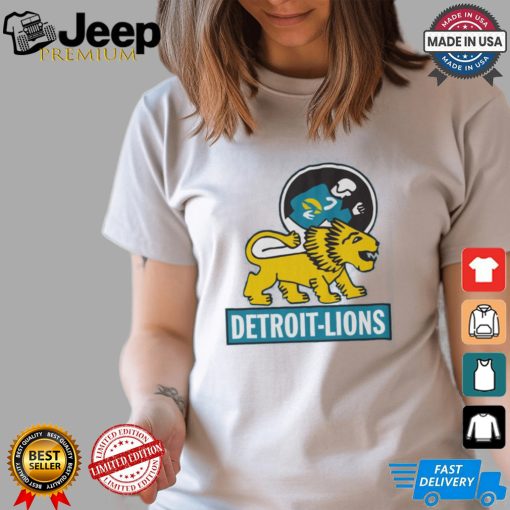 Detroit Lions 1952 Retro Logo T Shirt