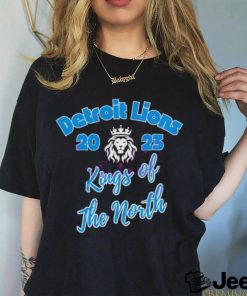 Detroit Lions 2023 Kings of The North 2023 shirt